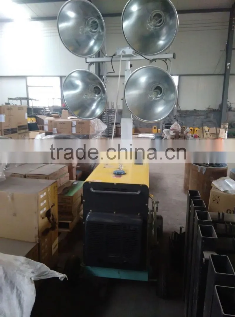 LED flood lights mobile solar light tower mobile solar light tower supplier