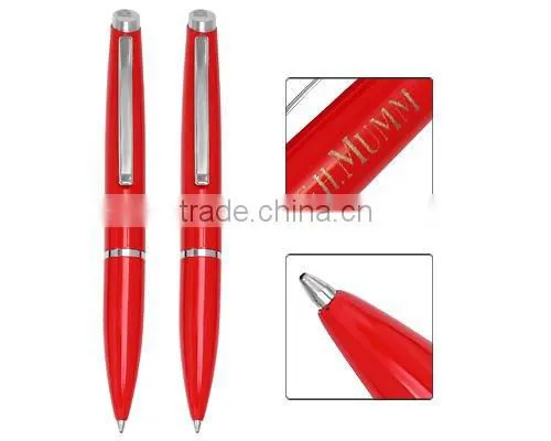 Red copper pen for the hotal open