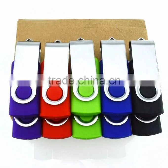 Mixed Colours Swivel Usb Drive 8Gb