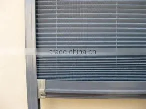grey color folded fiberglass insect window screen
