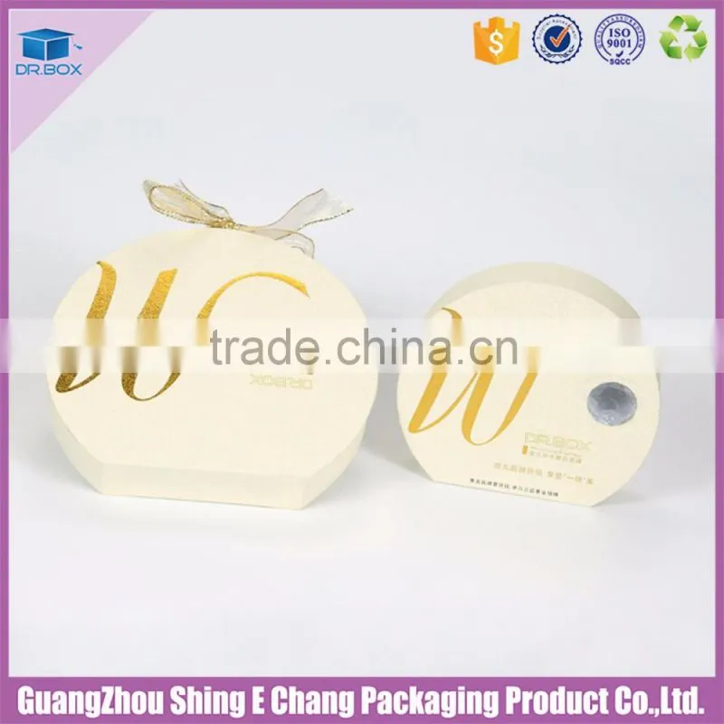 2016 new design cardboard cosmetic box with factory price