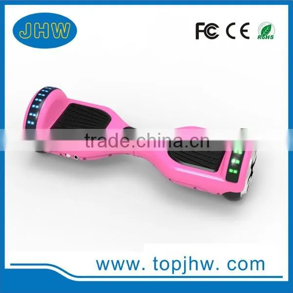 2016 hot sales china cheap customized hoverboard with led and bluetooth speaker