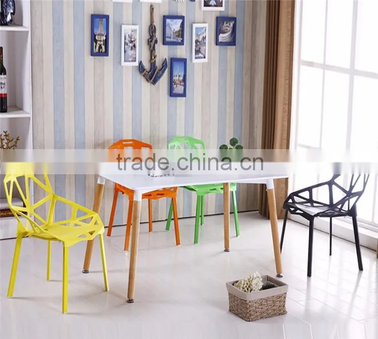 Wholesale Modern Colorful Stacking Dining Living Room Famous Design Pp Plastic Chair
