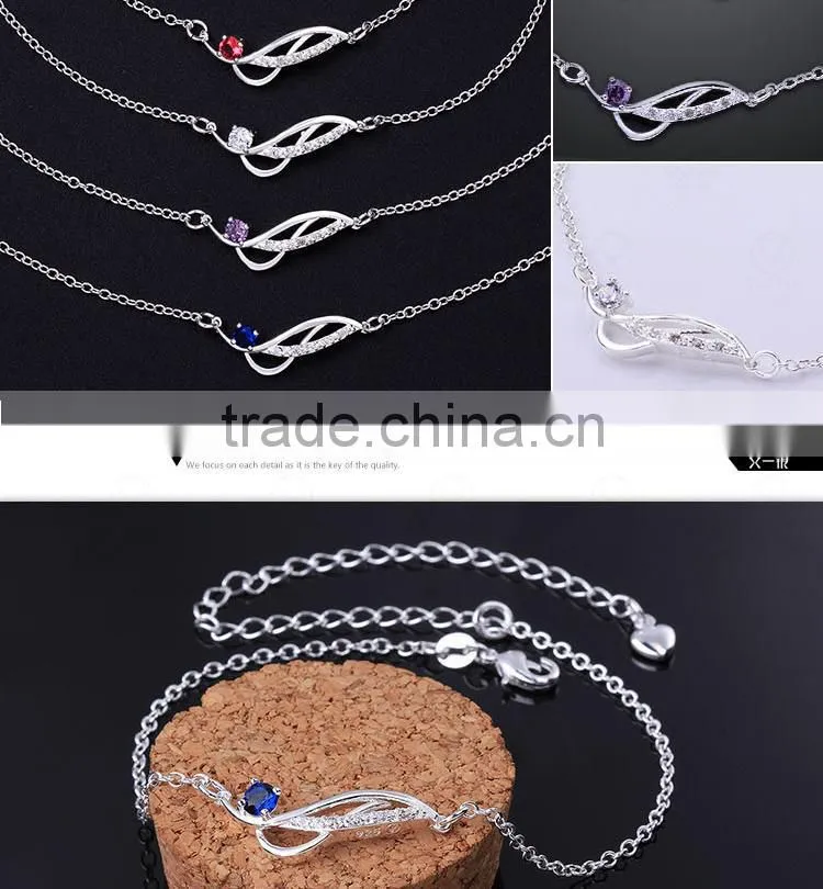 Handmade Korean Design Brass More Styles Fashion Anklet For Women