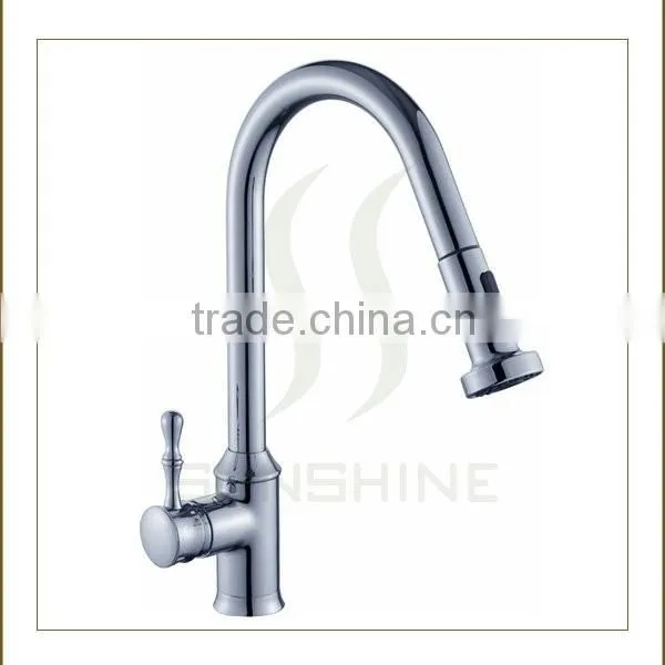 SSDS8667 Pull Down Spray Brass Best Kitchen Faucets
