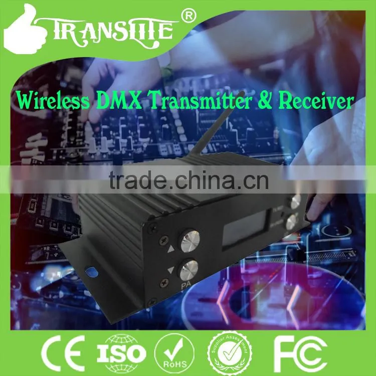 2.4G DMX512 wireless receiver/transmitter 126 channels wireless transmitter
