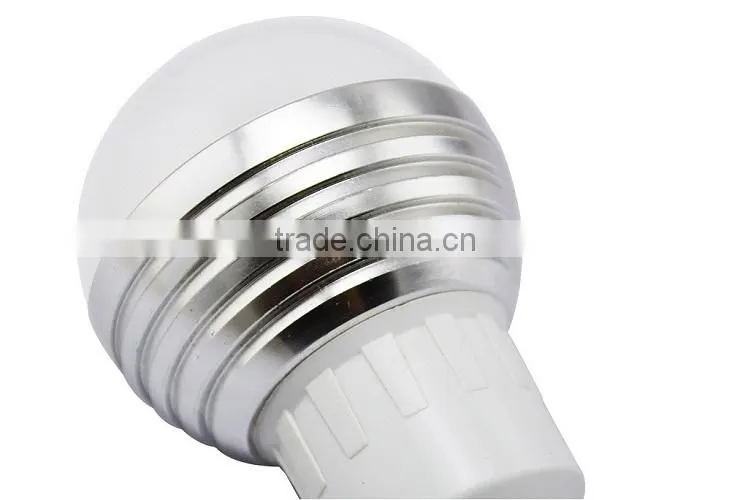 Hot sale 3w rgb led lighting fluorescent light fixture bulb