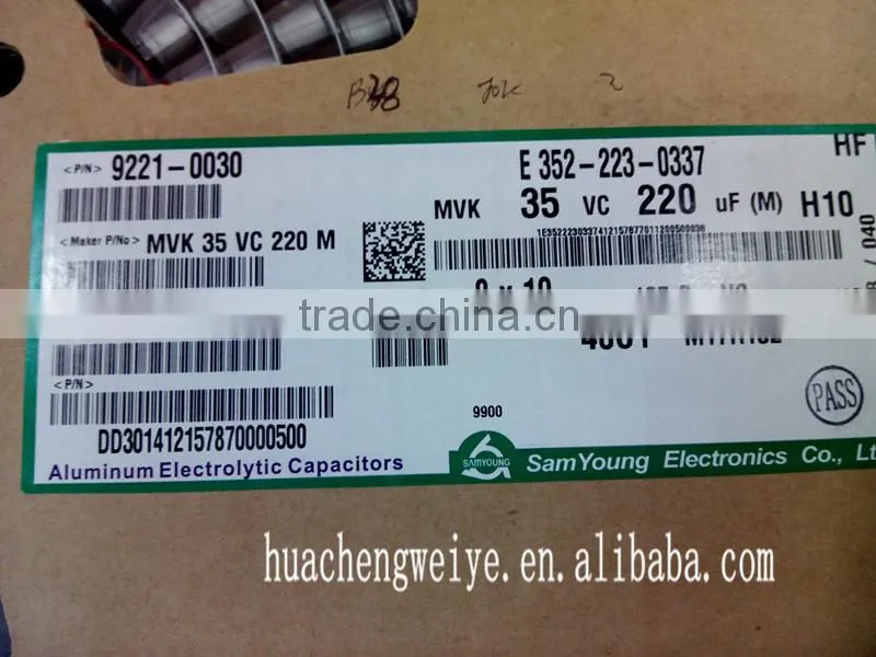 SMD Aluminum electrolytic Capacitors 220UF 35V 8*10