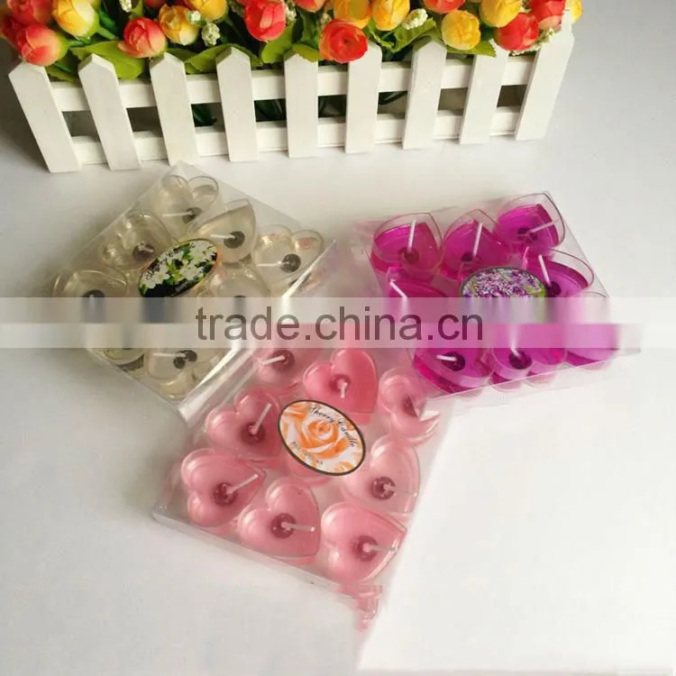 heart candles