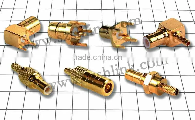 SMA Male Right Angle Coaxial Connector for RG-58U,LMR-195U,LMR-200 Cable,electrical contact