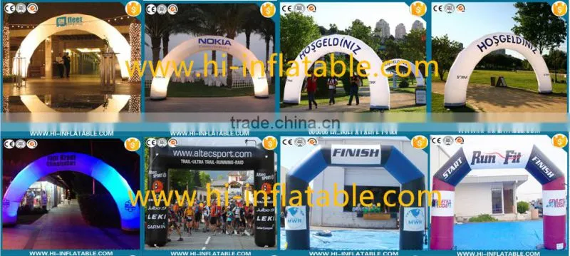 Outdoor cheap inflatable entrance arch, inflatable basketball sports arch for adults