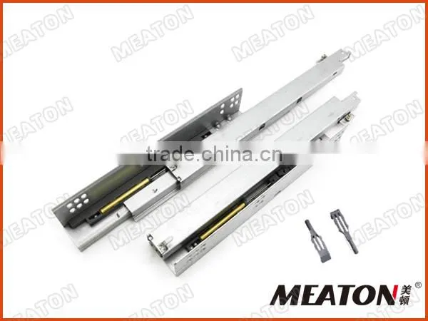 Factory made!! Reasonable price full extension metallic drawer guide rail