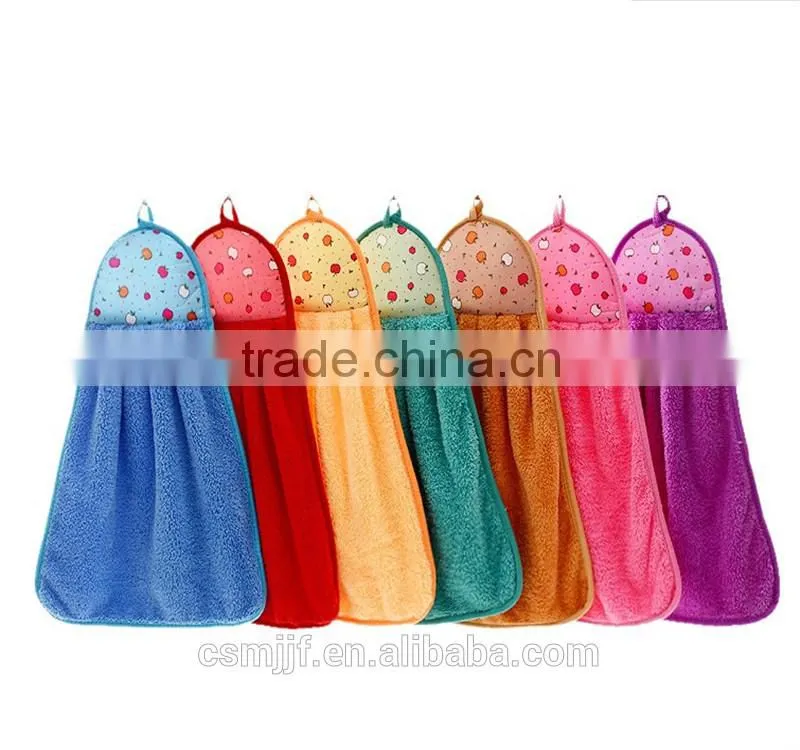 factory sale directly client design coral fleece hand towel stock