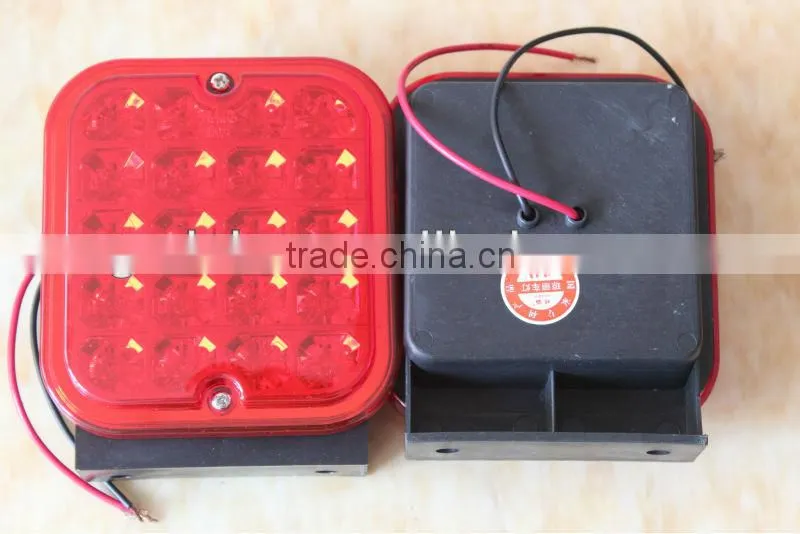 hot sale universal led rear anti-fog lamp with plastic plate