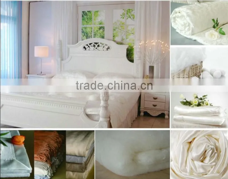 2015 Wholesale Luxury 19mm 20mm 25mm King size 100% Silk Bedding set with OEKO-TEX