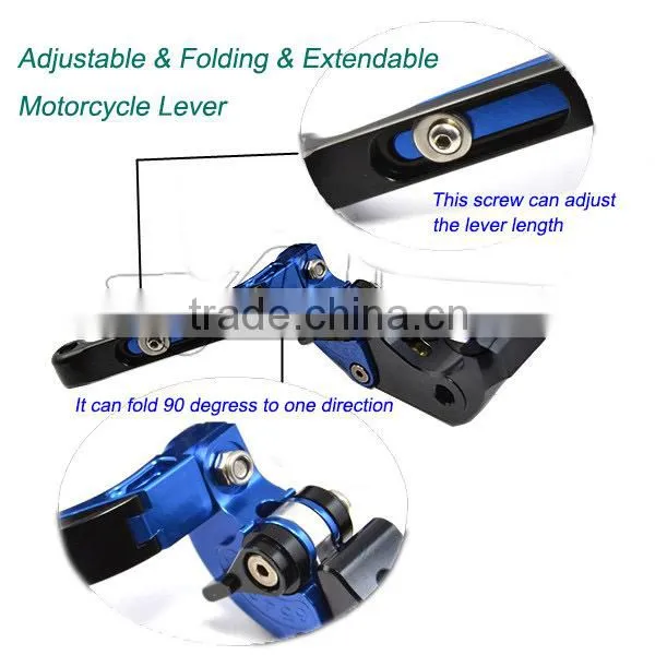 BJ-LS-001 Aluminum motorcycle adjustable brake lever