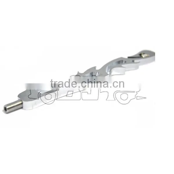 BJ-SL288-03 High quality Chrome aluminum motorcycle Flame Shifter Rod