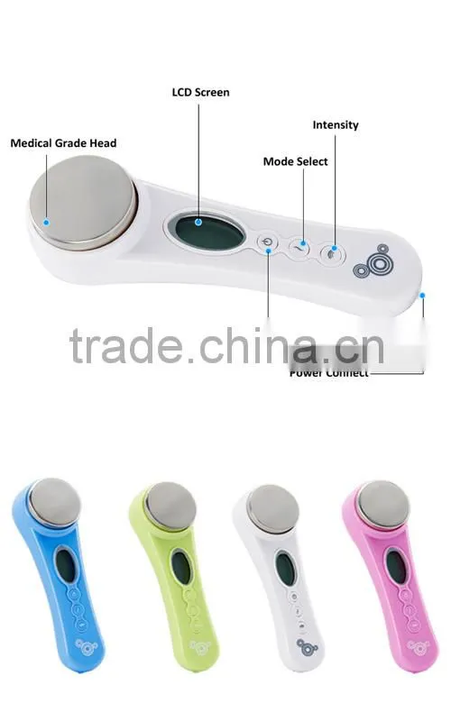 Professional Ultrasonic MassagerGB-868 1MHz Pain Therapy Ultrasonic Handheld Massager Facial body Massager Come w/ CE and Rosh