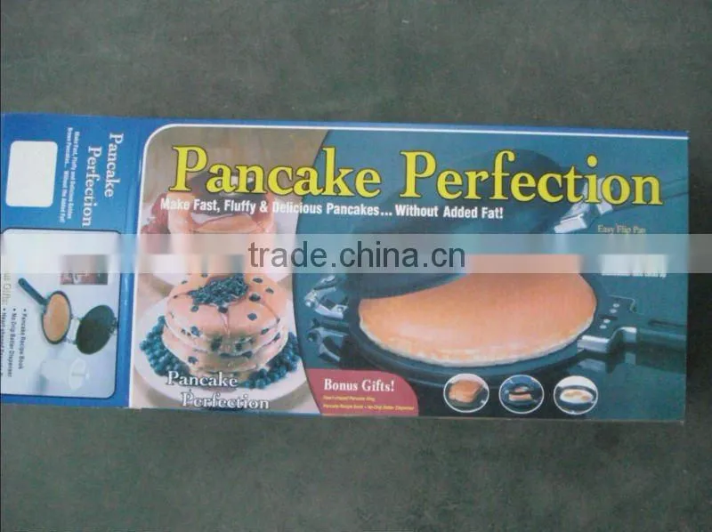 Aluminum non stick cake pan flipping pancake pan
