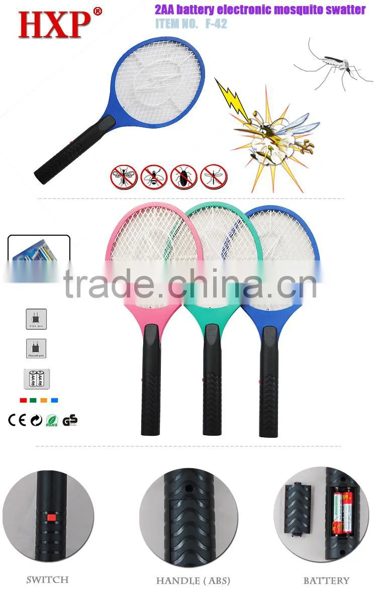 Customized optional colors hotsale electric mosquito killing bat