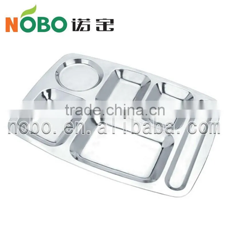 stainless steel lunch tray