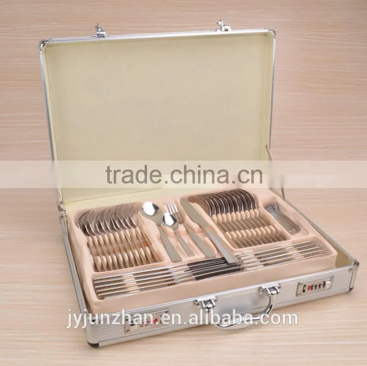 Promotion Cutlery set of food certificate made in Jieyang Junzhan and low price