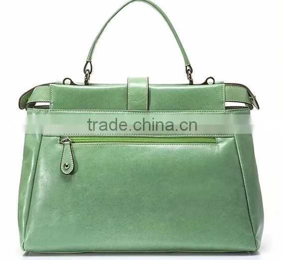 2016 plain matt leather european style ladies fashion handbags hand bags