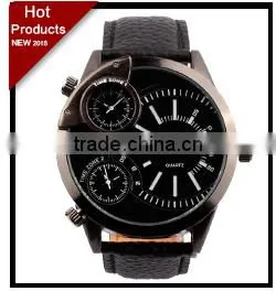 oulm factory unique design big face fashion watch