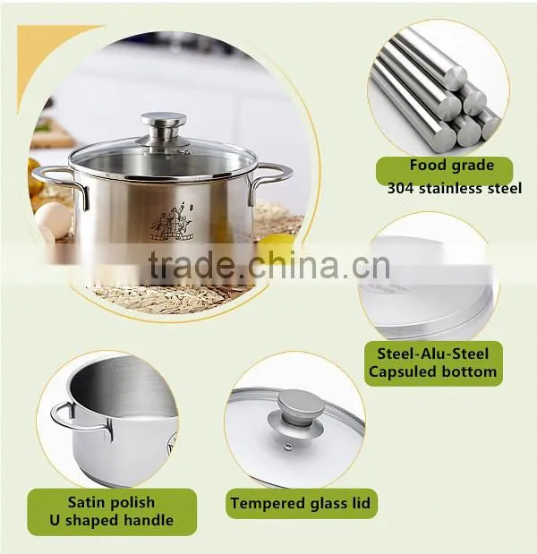 Commercial Cooking Pot And Pan, Thick Electric Multi-Purpose Large Stainless Steel Cooking Pot