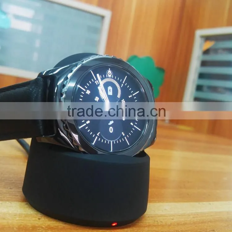 Smart watch wireless charger for Samsung s2 gear wireless watch charger