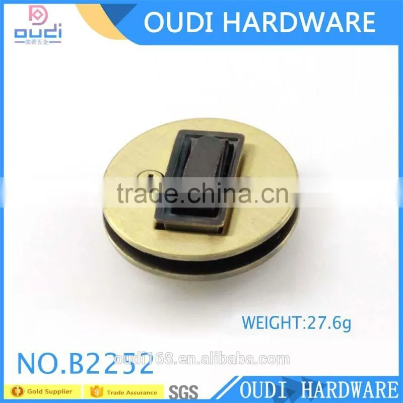 The most bag lock bag accessories in Guangzhou China,popular with people bag accessories turn lock.