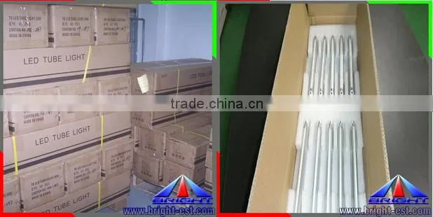 isolated driver SMD2835 24W 1500mm T8 LED tube light,2300-2400lm LED tube