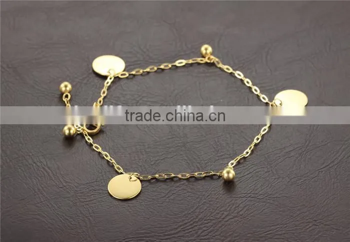 schmuck jewelry tag charms stainless steel gold anklets prices for women