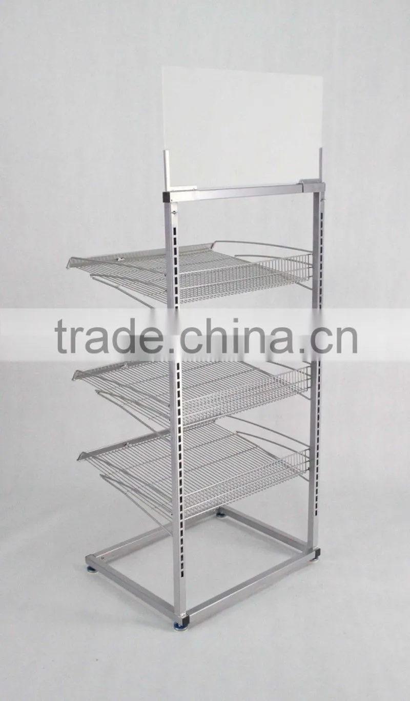Metal 5 gallon Water Bottle storage Rack for Supermarket Water Bottle Rack