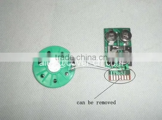 Chippest OTP Programmable sound modules for greeting cards and sound box