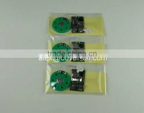 Chippest OTP Programmable sound modules for greeting cards and sound box