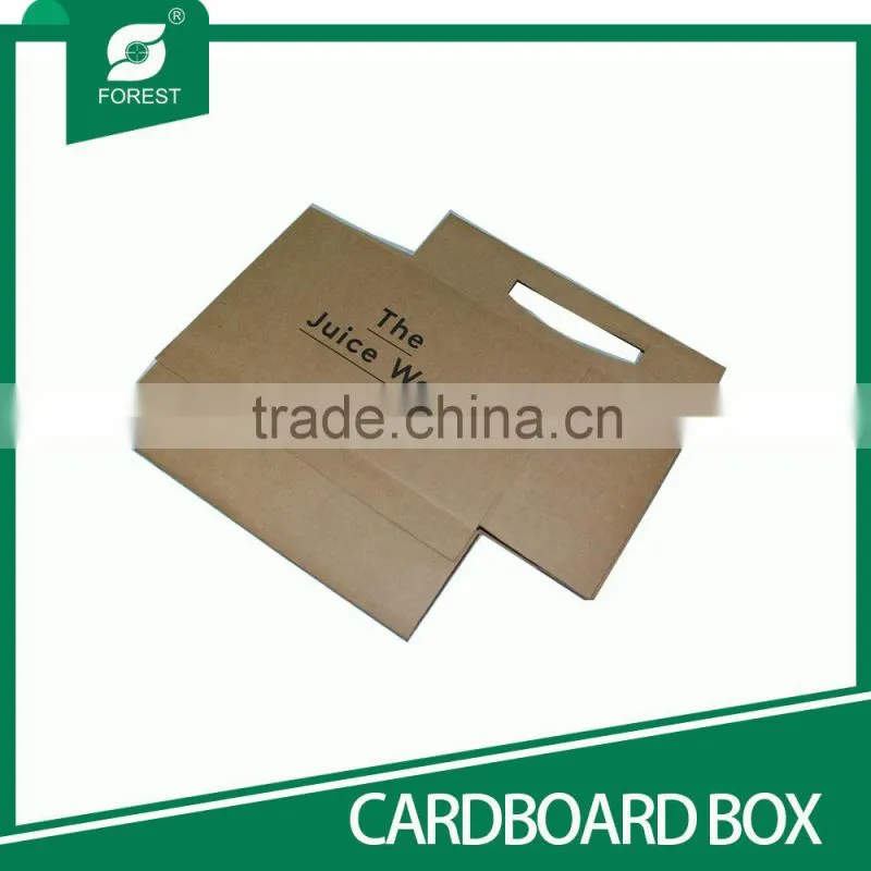 CARDBOARD PACKING BOX CARDBOARD 6 PACK BOTTLE CARRIER KRAFT