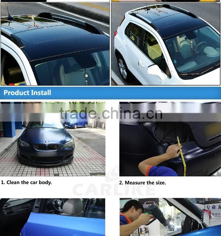 SINO Super Quality Glossy Black Car Sunroof Protective Film
