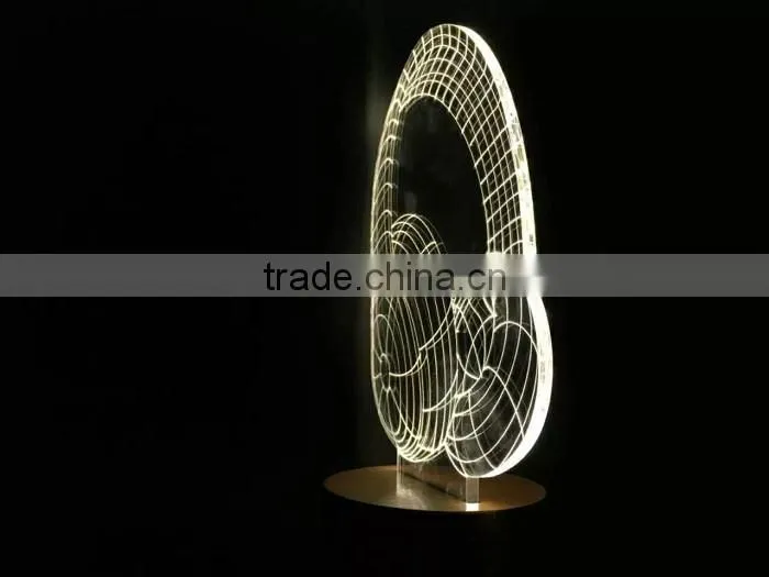 Innovative Headphone Shape 3D LED Lamp