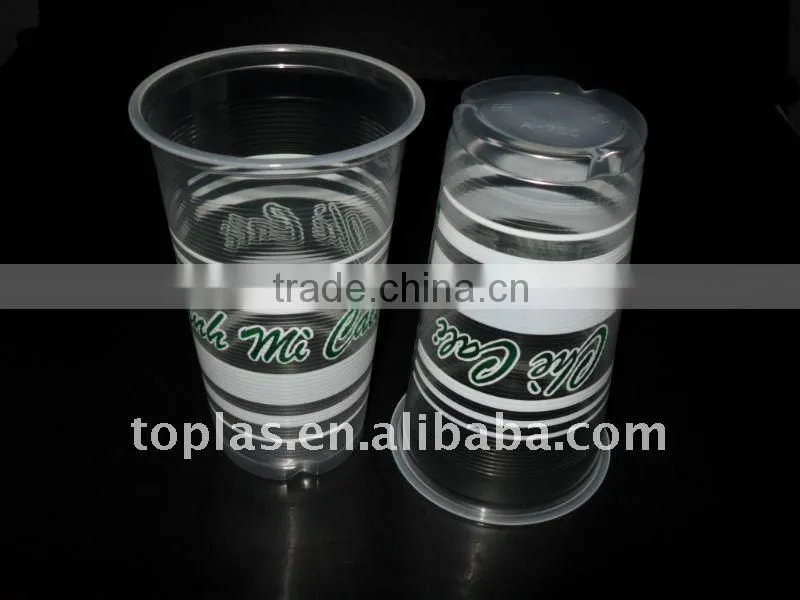 700ml pp disposable plastic acrylic cups
