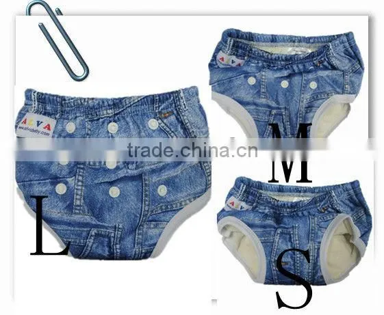 Alvababy New Product For 2015 Bamboo Resuable and Waterproof Training Pants Baby
