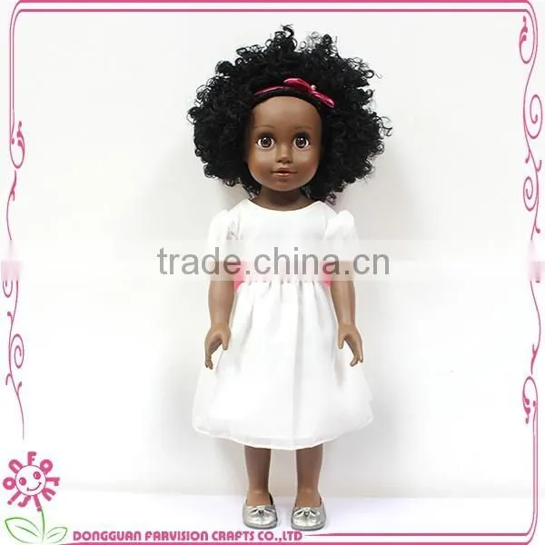 2016 Top Sale 18 inch african american afro dolls