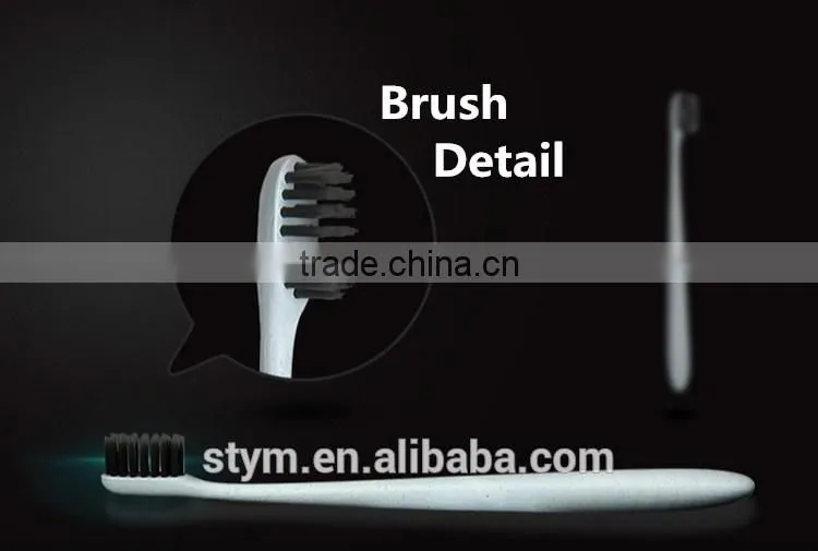 Wheat straw wholesale travel tooth brush toothbrush