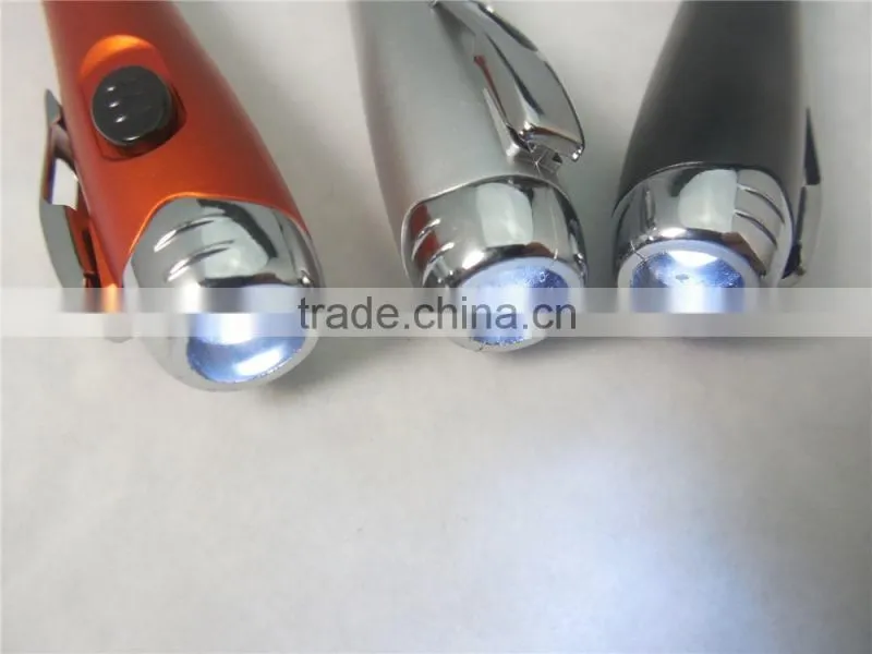 5 in 1 multi function screwdriver led light touch plastic ballpoint pen