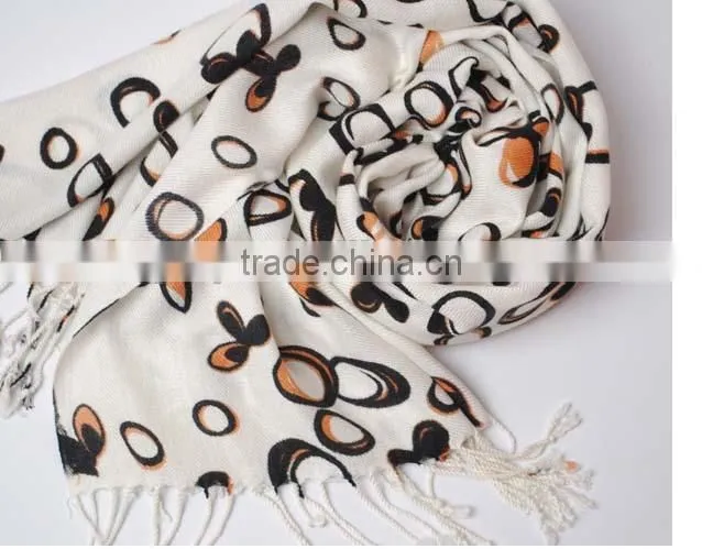 Fashion printing pashmina scarf 09