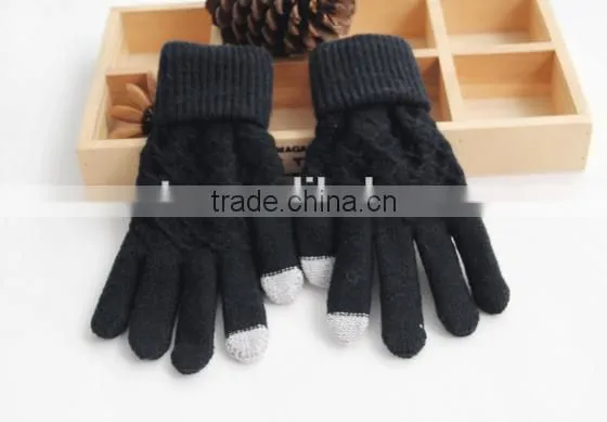 Simple Style Convenient Gloves Finger Touch Screen Gloves For Hands Warm