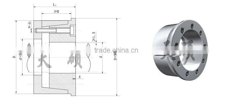 Z9 keyless bushing /MAV/Bonfix/Compomac/V-Blok/locking device