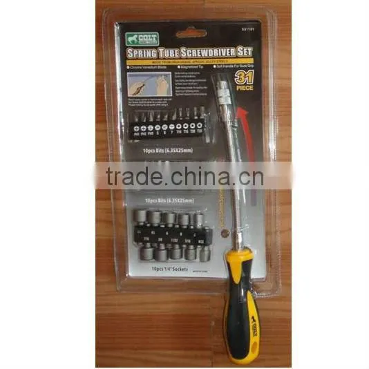 31pcs ratchet screwdriver set