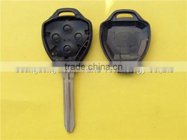 Uncut TOY43 blade 4 buttons replacement remote key shell for Toyota Camry blank key