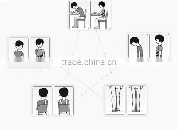 Posture correction vest ,Upper back support belt made in china